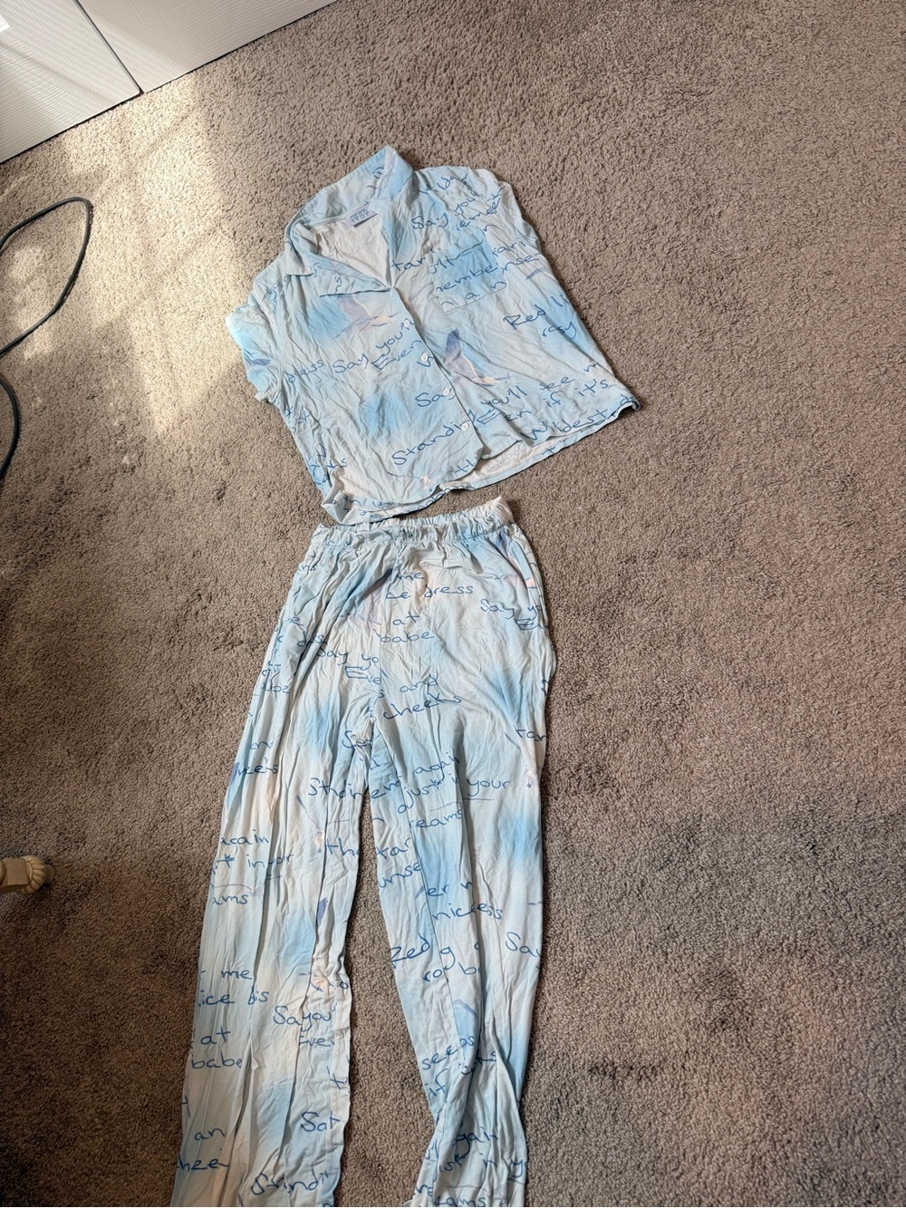 Taylor Swift Wildest Dreams Pajama Set